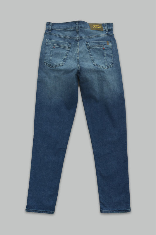 Pantalón de mezclilla slim fit para hombre