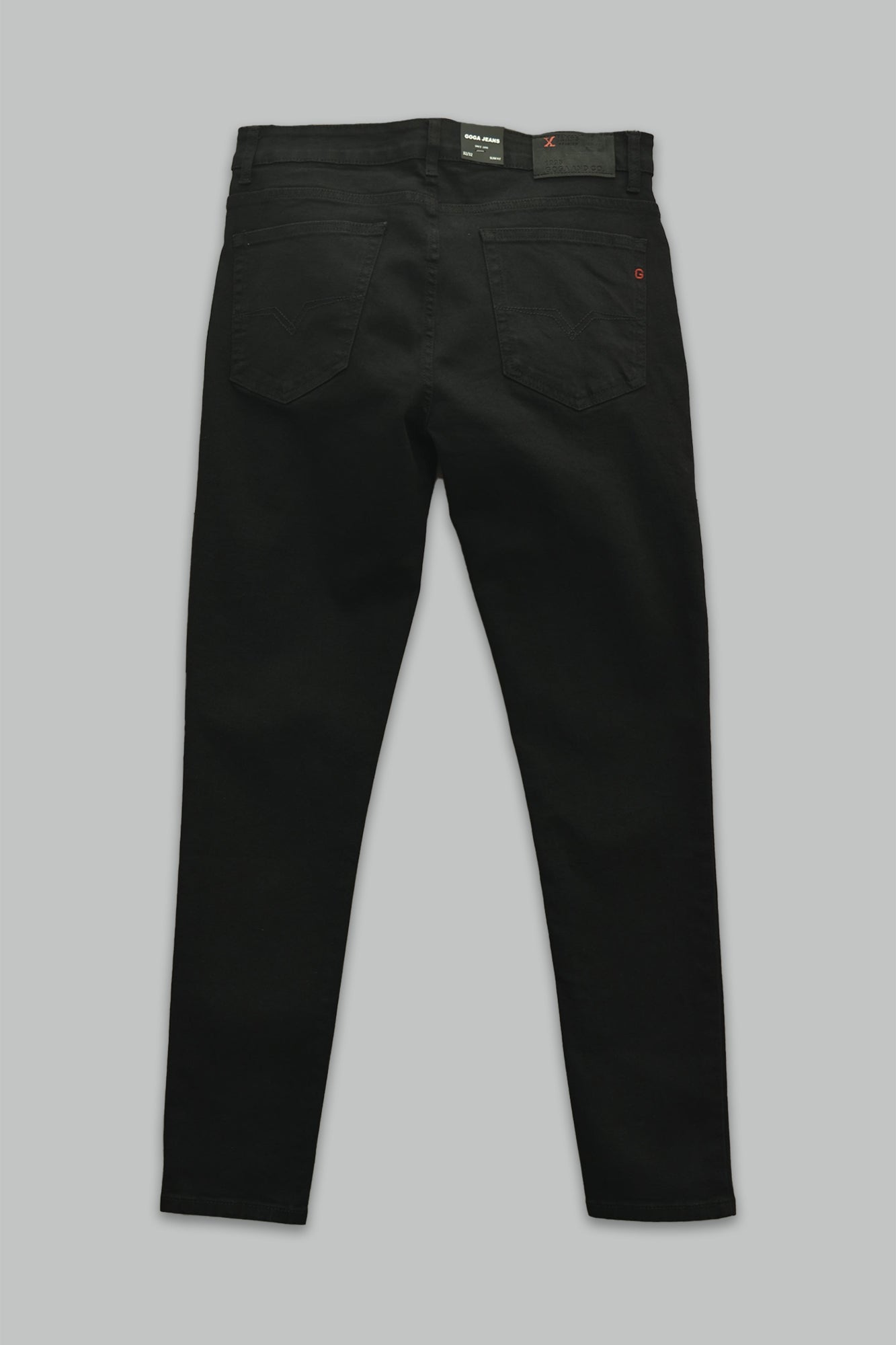Pantalón de mezclilla Negro slim fit para hombre
