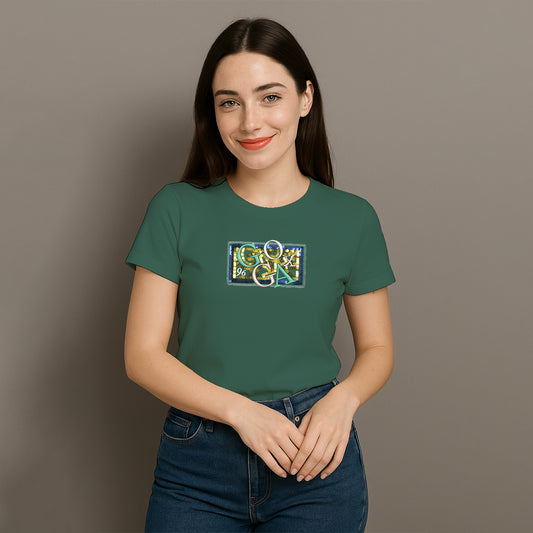 Playera Bordada para mujer.