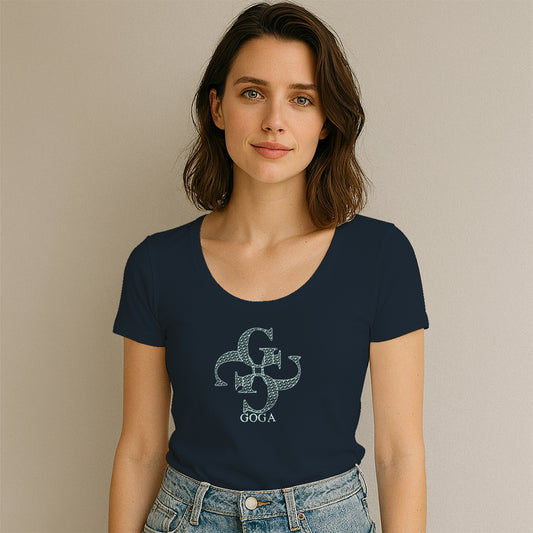 Playera Bordada para mujer.