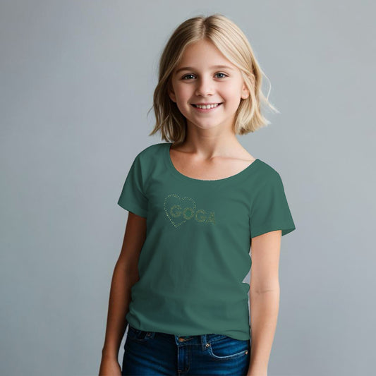 Playera Con Brillos para niña