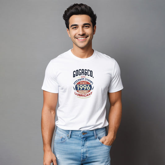 Playera Bordada y Estampada para hombre.