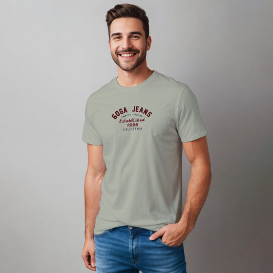 Playera Bordada y Estampada para hombre.
