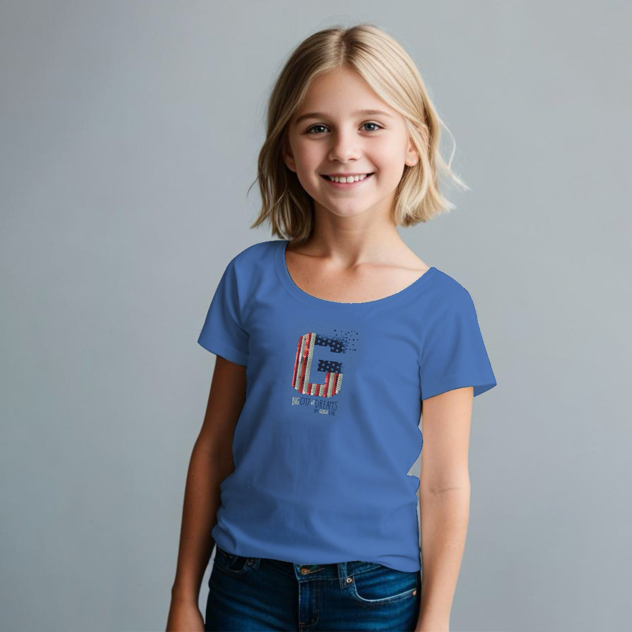 Playera Estampada con Lentejuela para niña