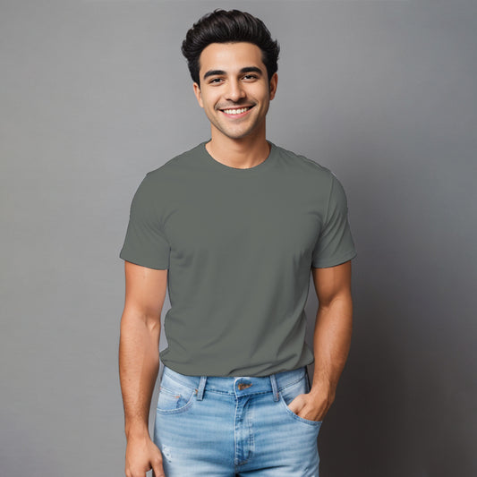 Playera Básica lisa para hombre.