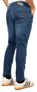 Pantalón de mezclilla slim fit para hombre