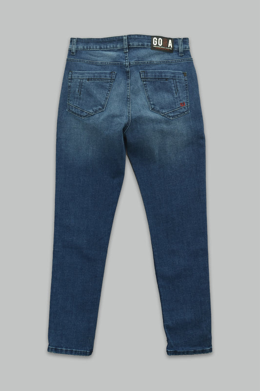 Pantalón de mezclilla slim fit para hombre