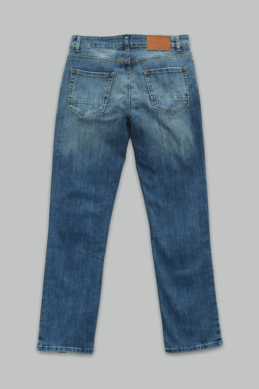 Pantalón de mezclilla Regular Stretch Fit para hombre