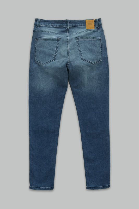 Pantalón de mezclilla slim fit para hombre