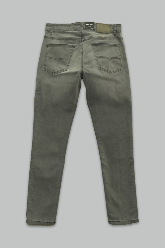 Pantalón de mezclilla slim fit para hombre