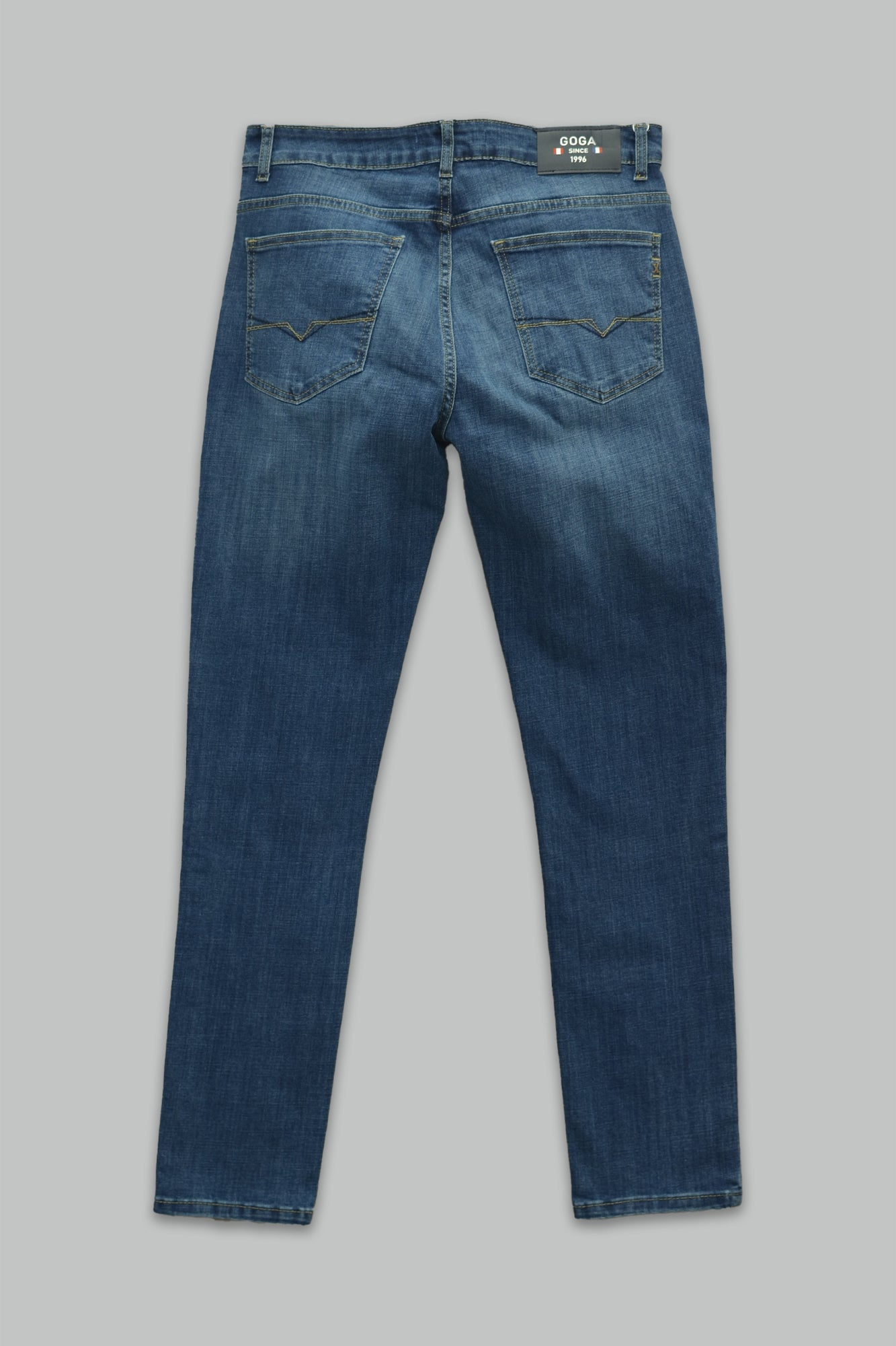 Pantalón de mezclilla slim fit para hombre