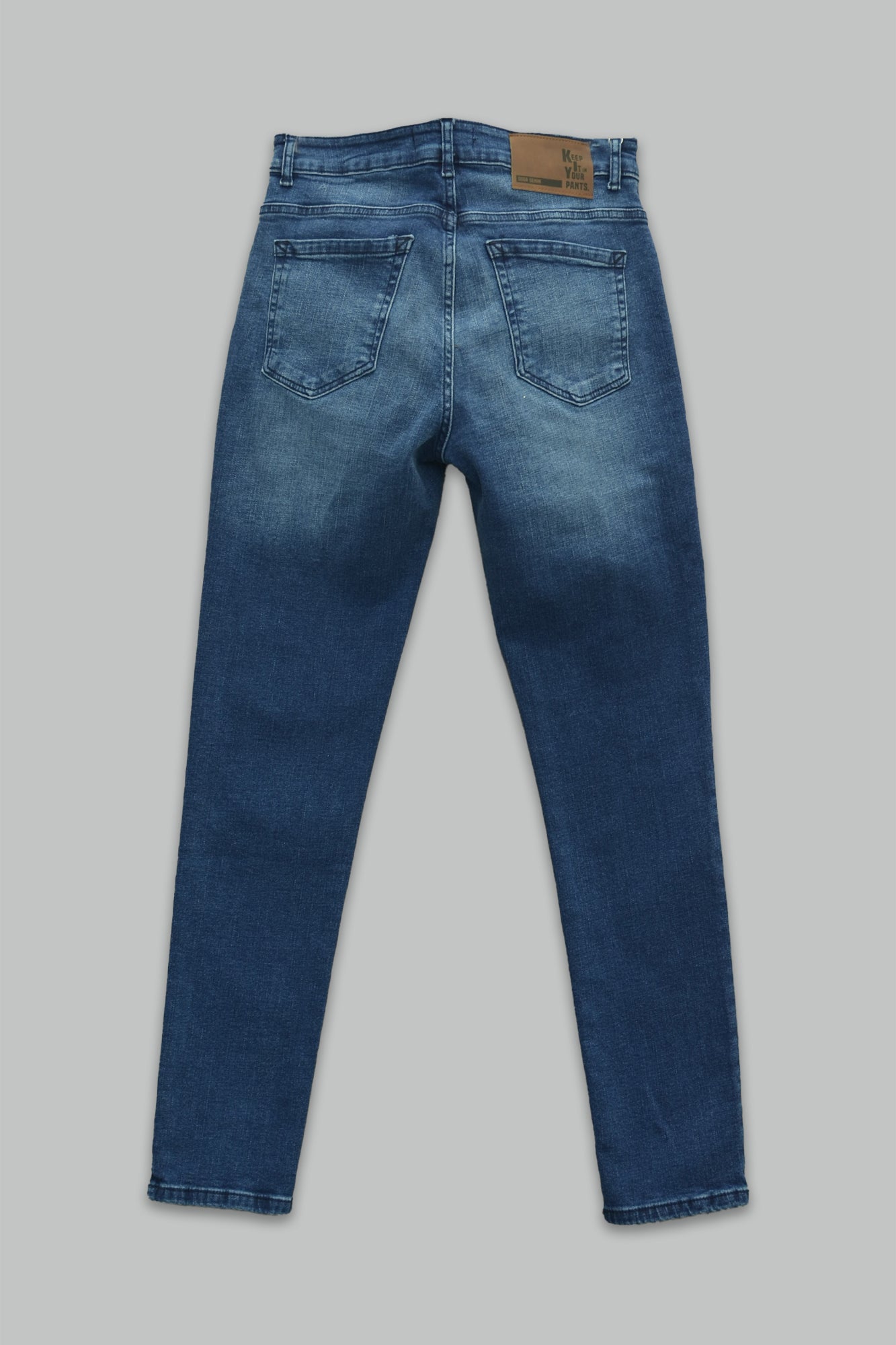 Pantalón de mezclilla slim fit para hombre