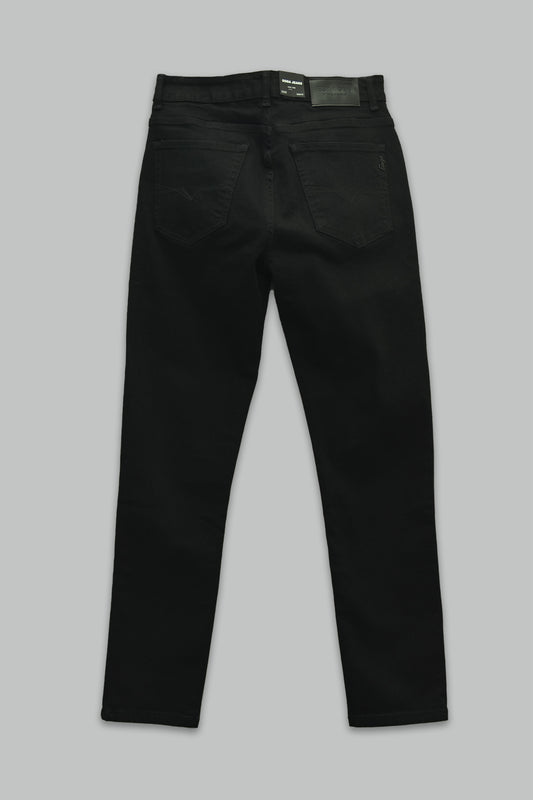 Pantalón Negro slim fit para hombre.