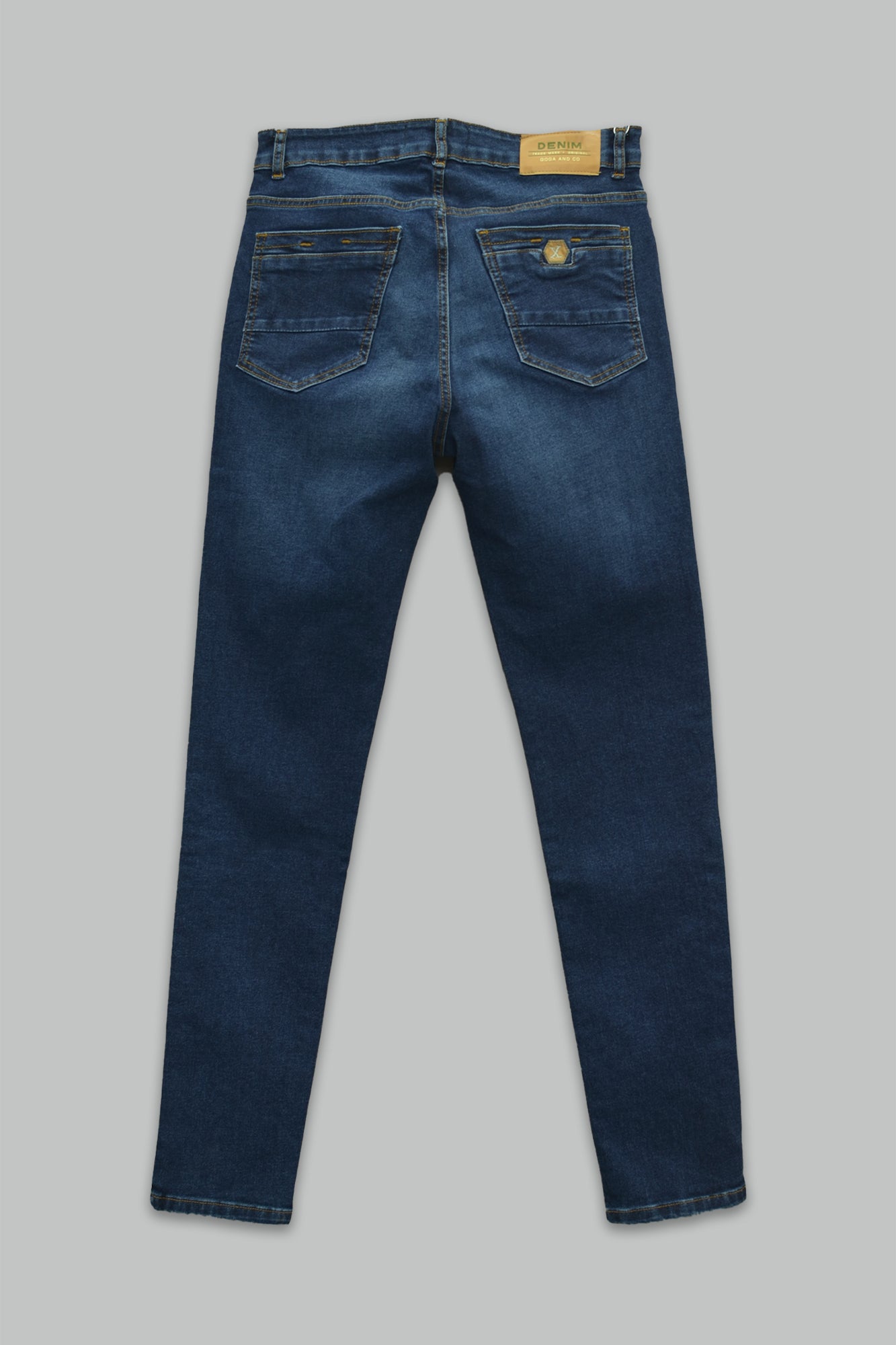 Pantalón de mezclilla slim fit para hombre