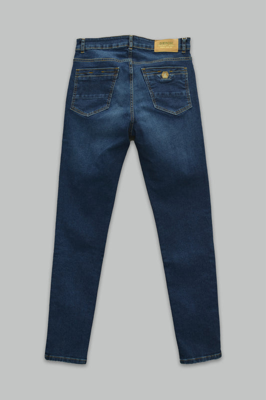 Pantalón de mezclilla slim fit para hombre