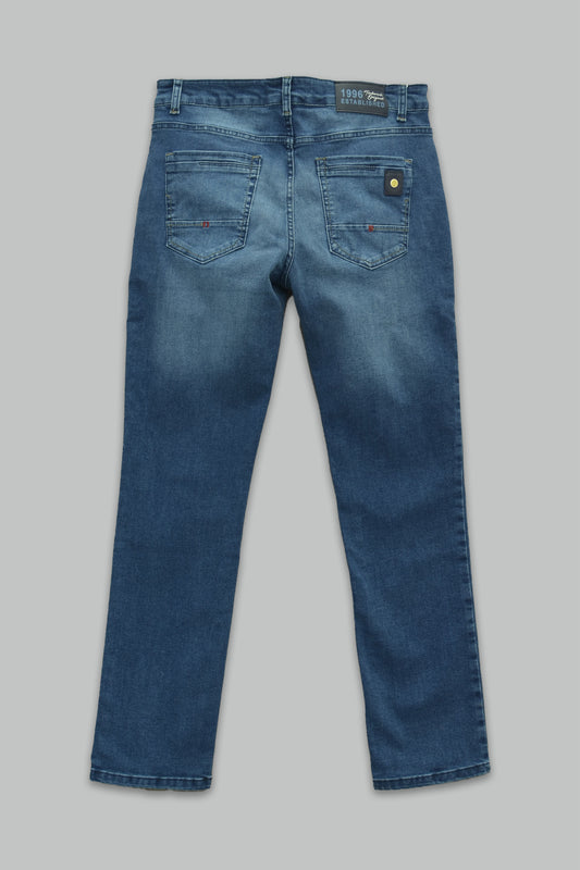 Pantalón de mezclilla Regular Stretch Fit para hombre