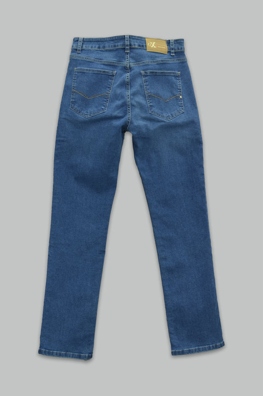 Pantalón de mezclilla Regular Stretch Fit para hombre