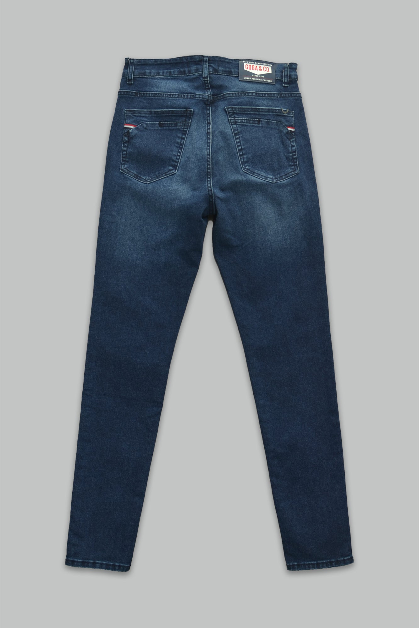 Pantalón de mezclilla slim fit para hombre