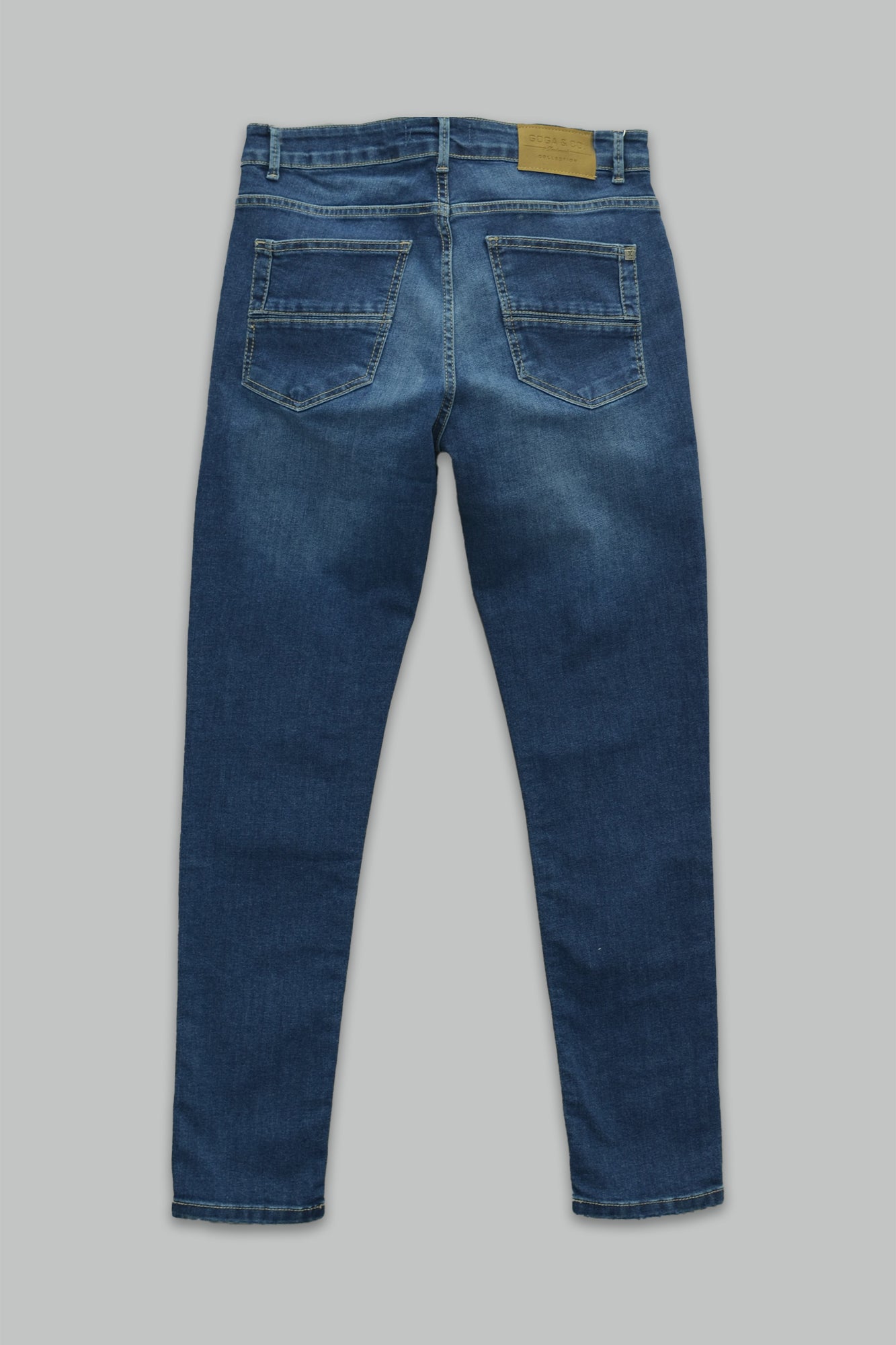 Pantalón de mezclilla slim fit para hombre