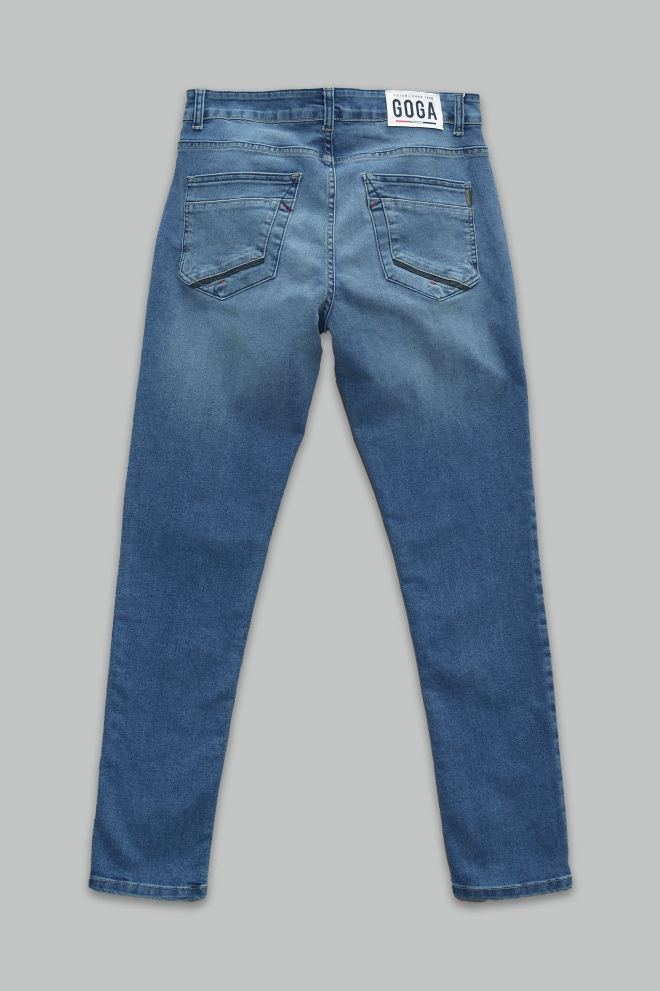 Pantalón de mezclilla slim fit para hombre