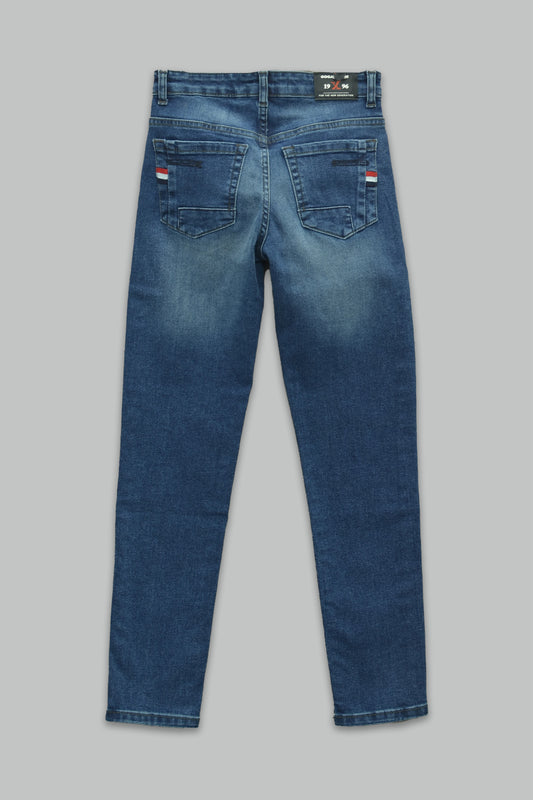 Pantalón de mezclilla slim fit Stretch para niño