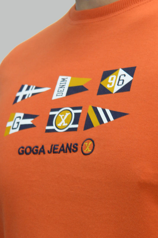 Playera Bordada y Estampada para hombre.