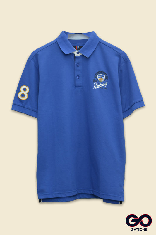 Playera para hombre Tipo Polo Bordada.