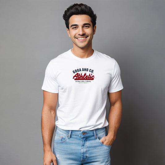 Playera Bordada y Estampada para hombre.