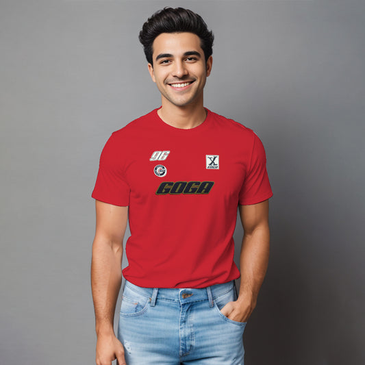 Playera Bordada y Estampada para hombre.