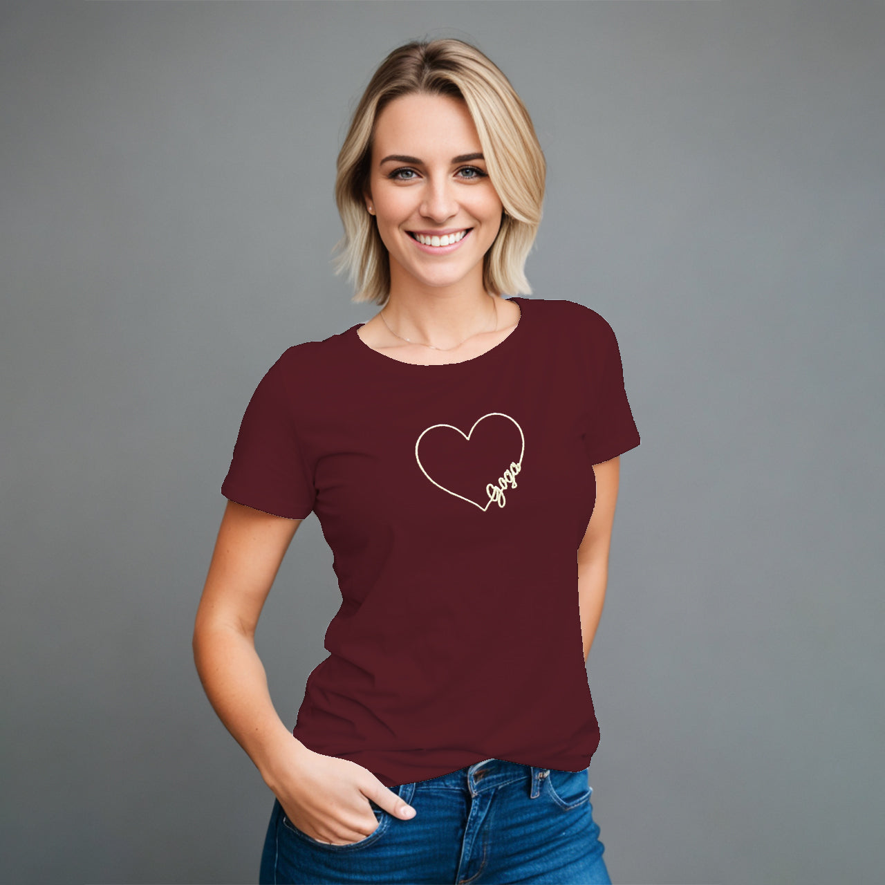 Playera Bordada para mujer.