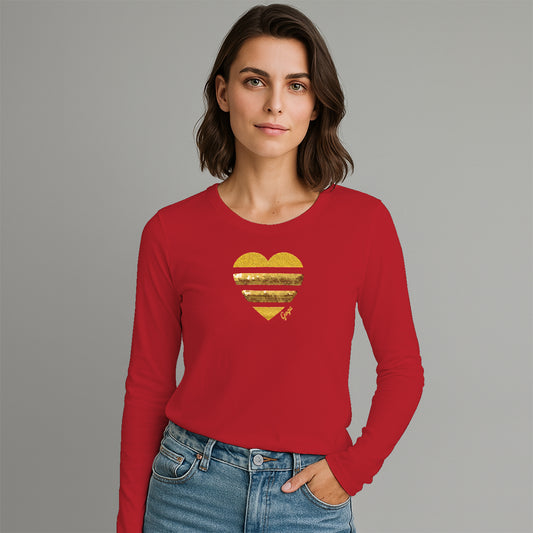 Playera Estampada/Lentejuela para mujer