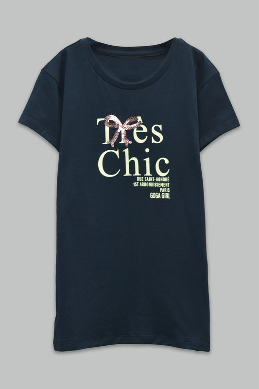 Playera Estampada con Lentejuela para niña