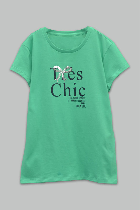 Playera Estampada con Lentejuela para niña