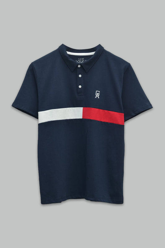 Playera para Niño Tipo Polo Bordada