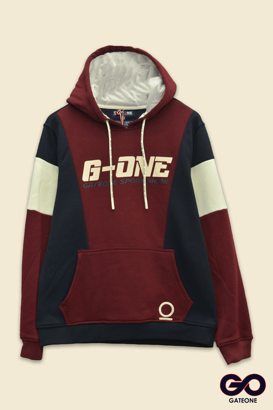 Sudadera para hombre, bolsas frontales y cierre.