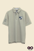 Playera para hombre Tipo Polo Bordada.