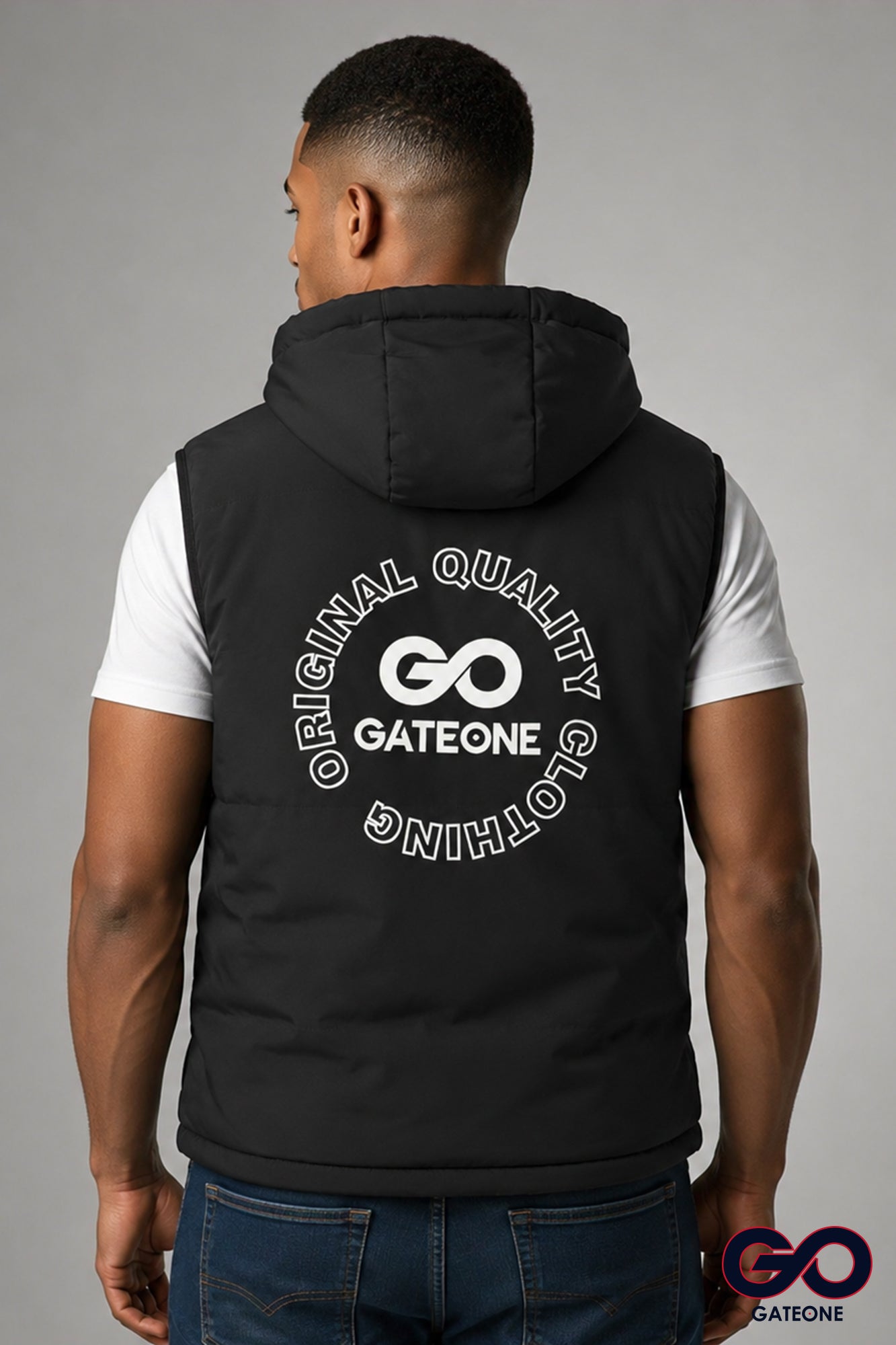 Chaleco Acolchado doble vista para Hombre