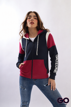 Sudadera Gate One Varsity Capucha Cierre