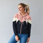 Sudadera para Mujer, bolsas frontales y cierre.