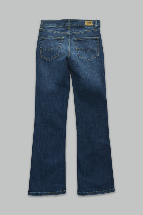 Pantalón Acampanado de mezclilla para mujer