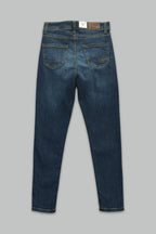 Pantalón skinny fit de mezclilla para mujer