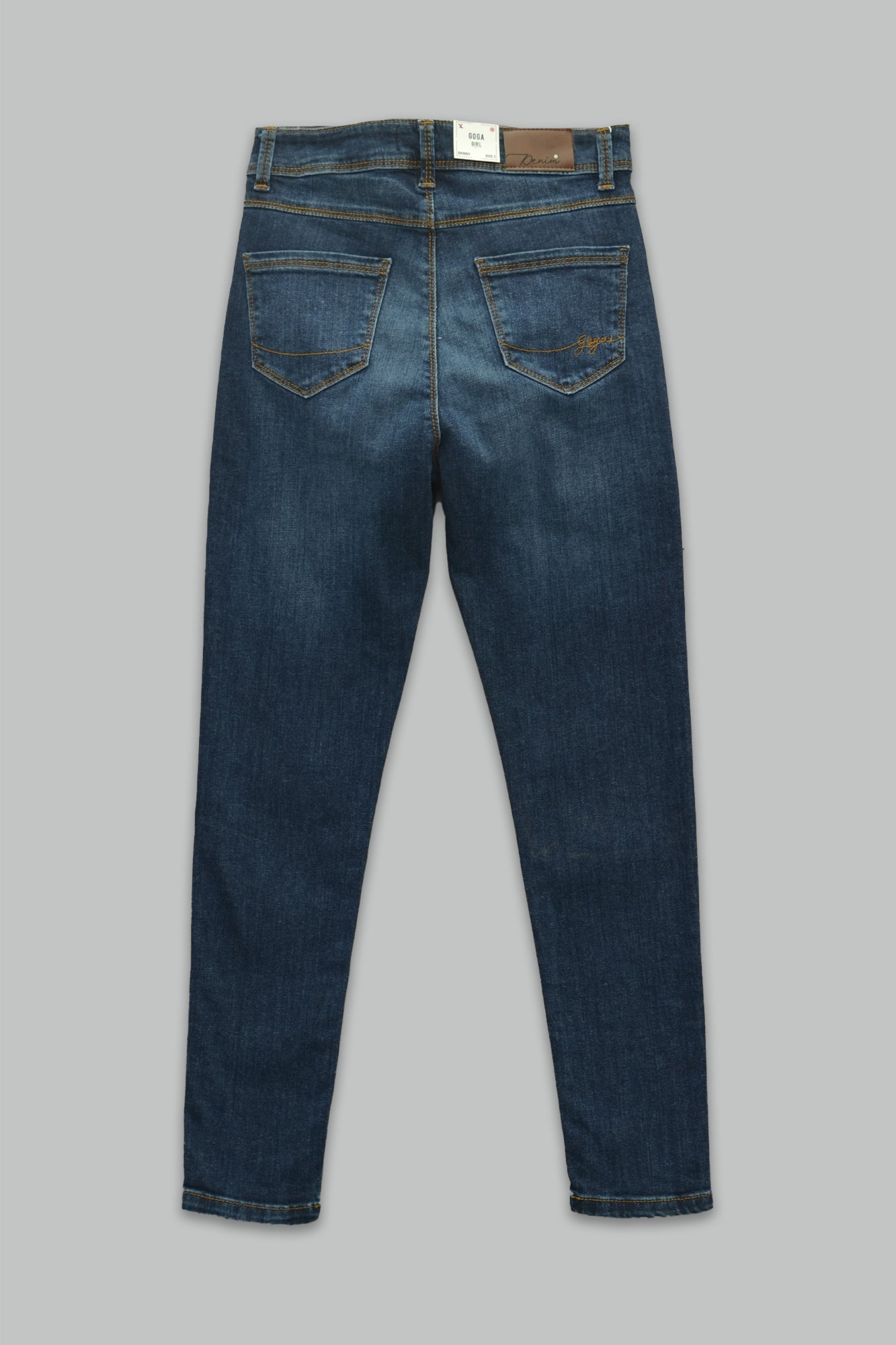 Pantalón skinny fit de mezclilla para mujer