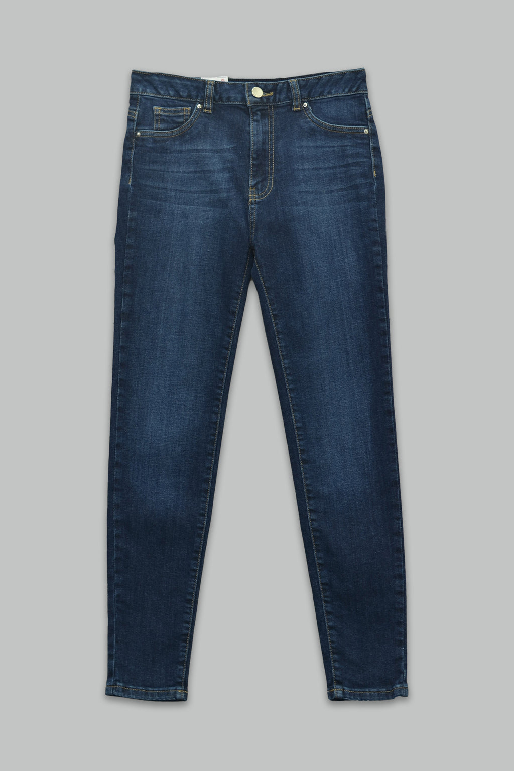 Pantalón skinny fit de mezclilla para mujer