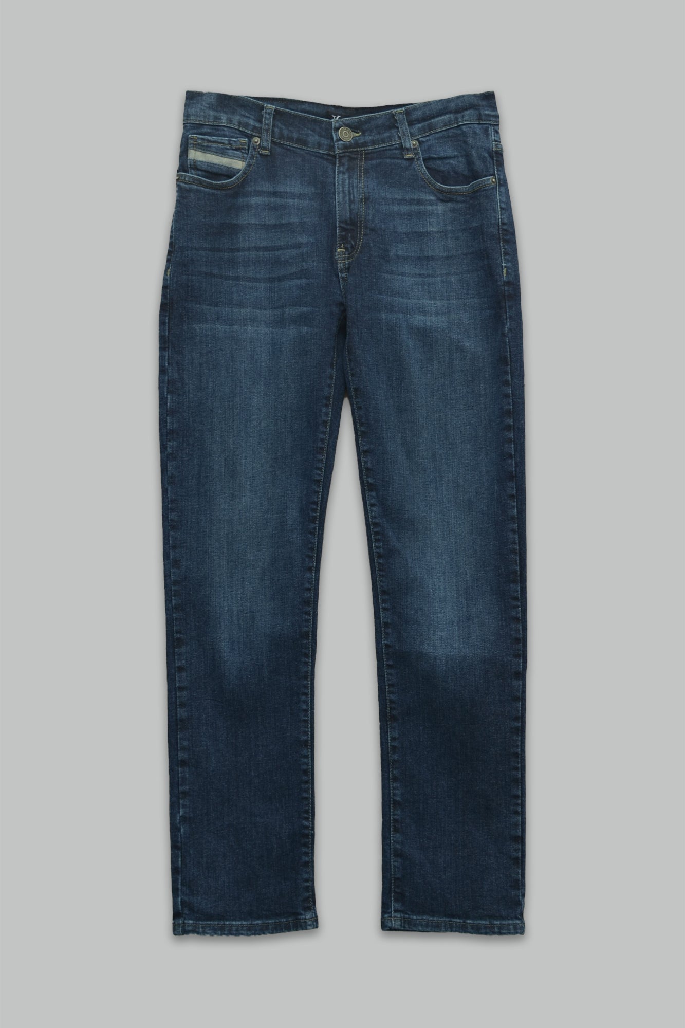 Pantalón de mezclilla Regular Stretch Fit para hombre