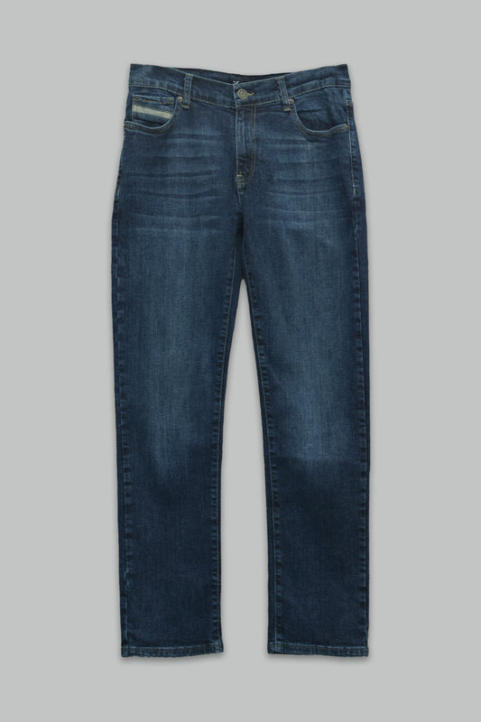 Pantalón de mezclilla Regular Stretch Fit para hombre