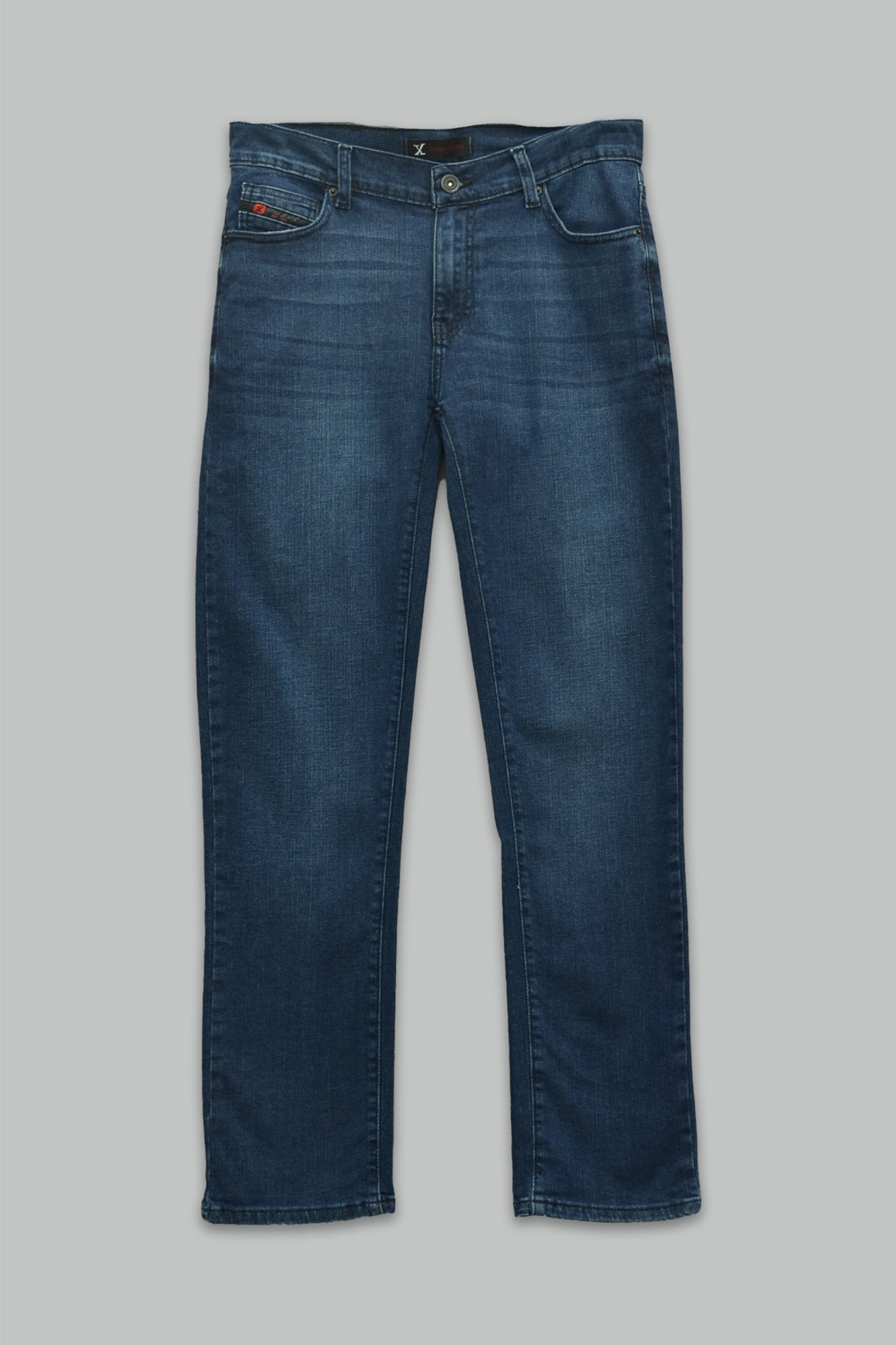 Pantalón de mezclilla Regular Stretch Fit para hombre