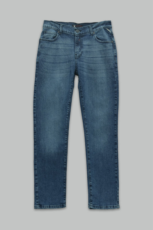 Pantalón de mezclilla Regular Stretch Fit para hombre