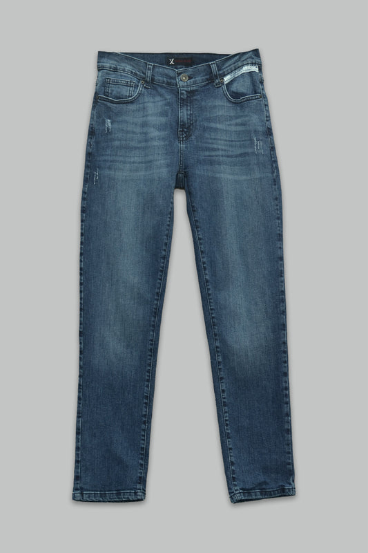 Pantalón de mezclilla Regular Stretch Fit para hombre