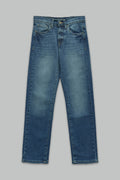 Pantalón de mezclilla Regular fit Stretch para niño
