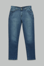 Pantalón de mezclilla slim fit  para hombre